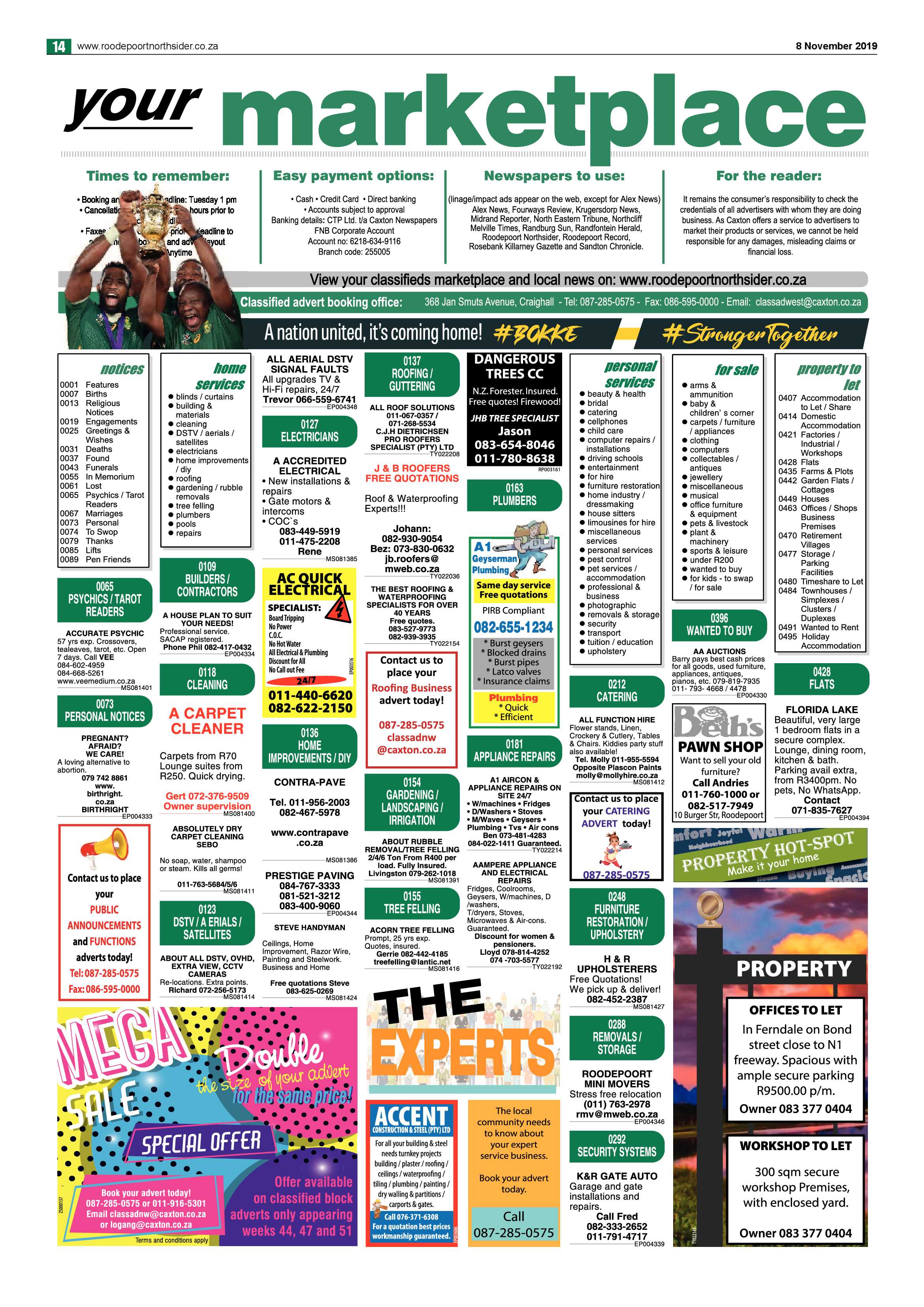 Roodepoort Northsider 8 November 2019 page 14