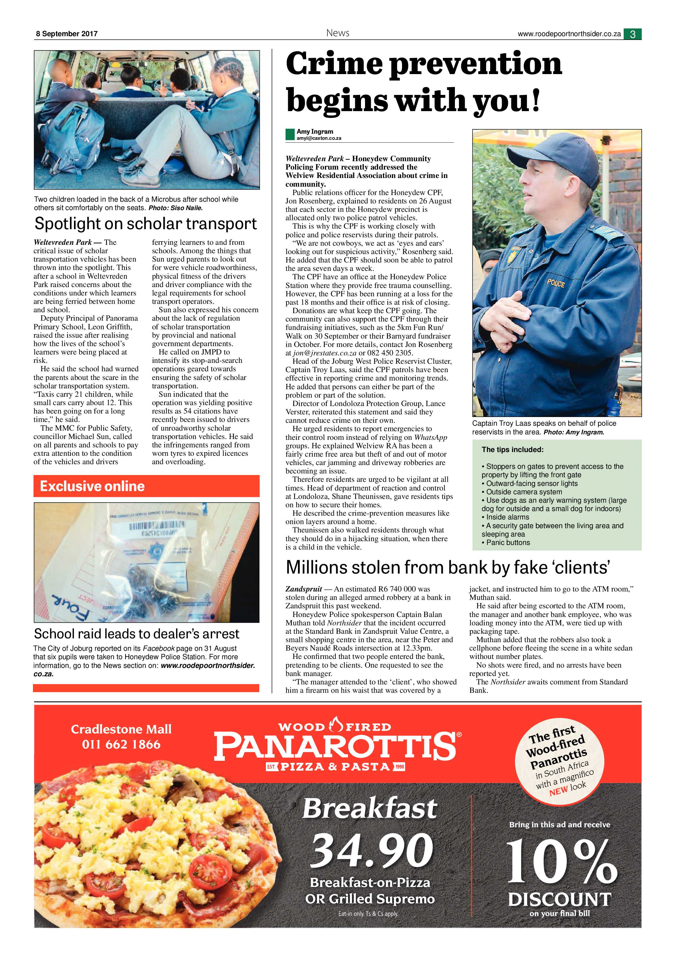 Roodepoort Northsider 8 September 2017 page 3