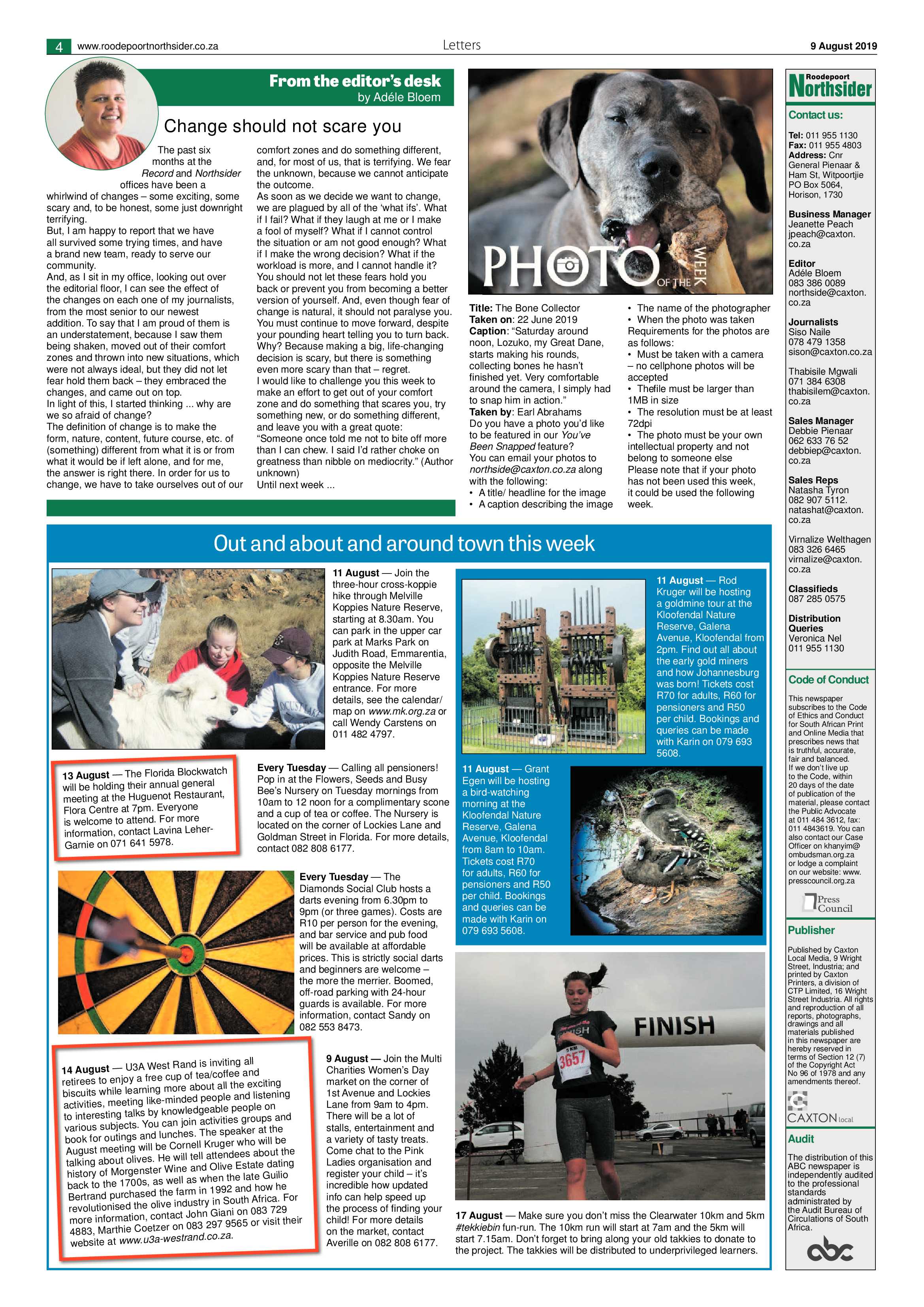 Roodepoort Northsider 9 August 2019 page 4