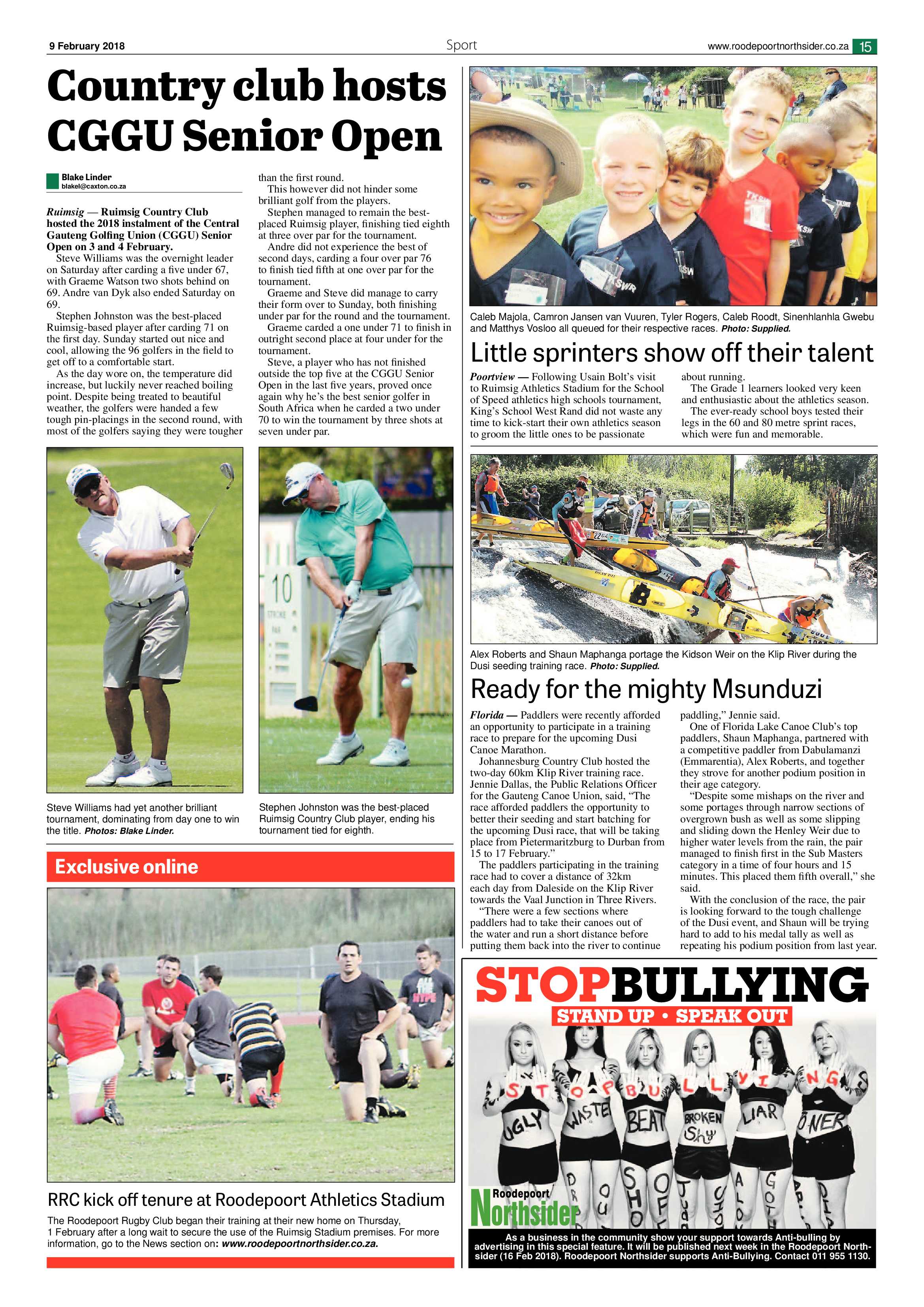 Roodepoort Northsider 9 February 2018 page 15