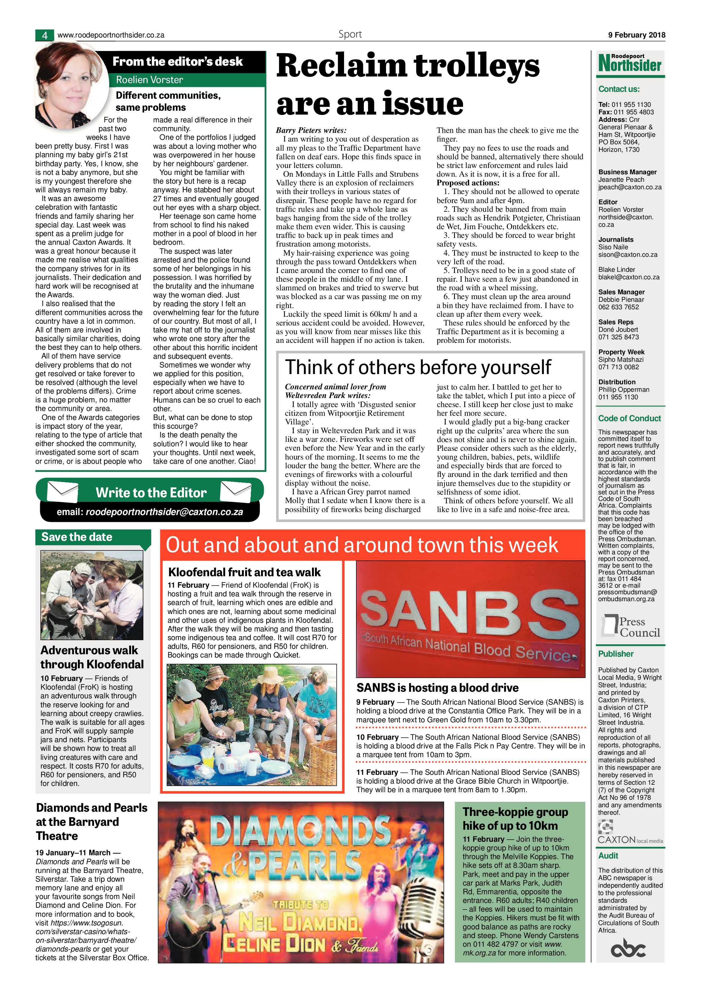 Roodepoort Northsider 9 February 2018 page 4