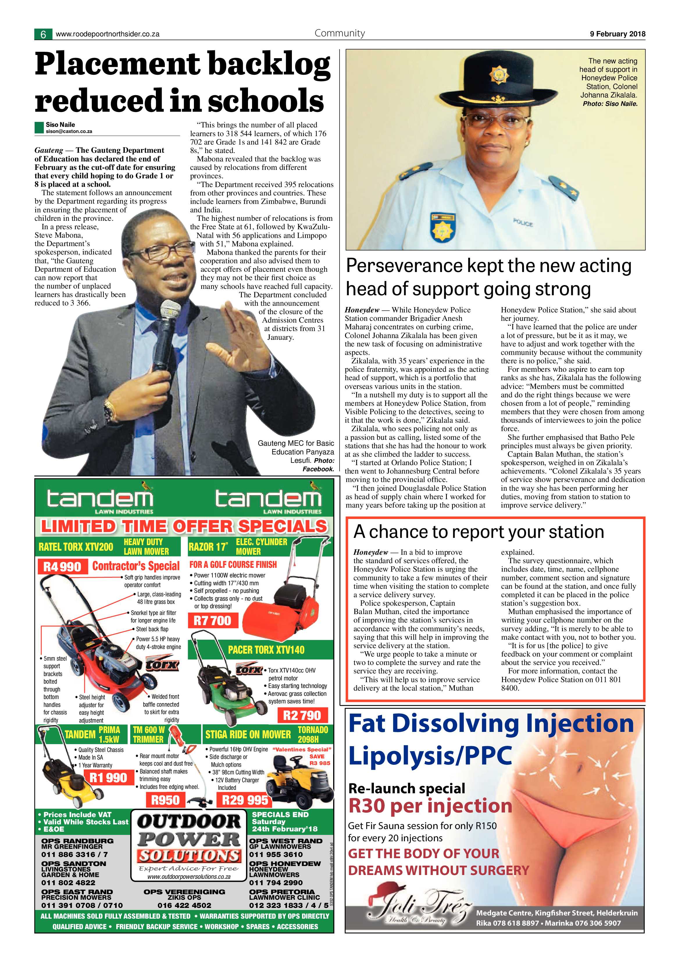 Roodepoort Northsider 9 February 2018 page 6