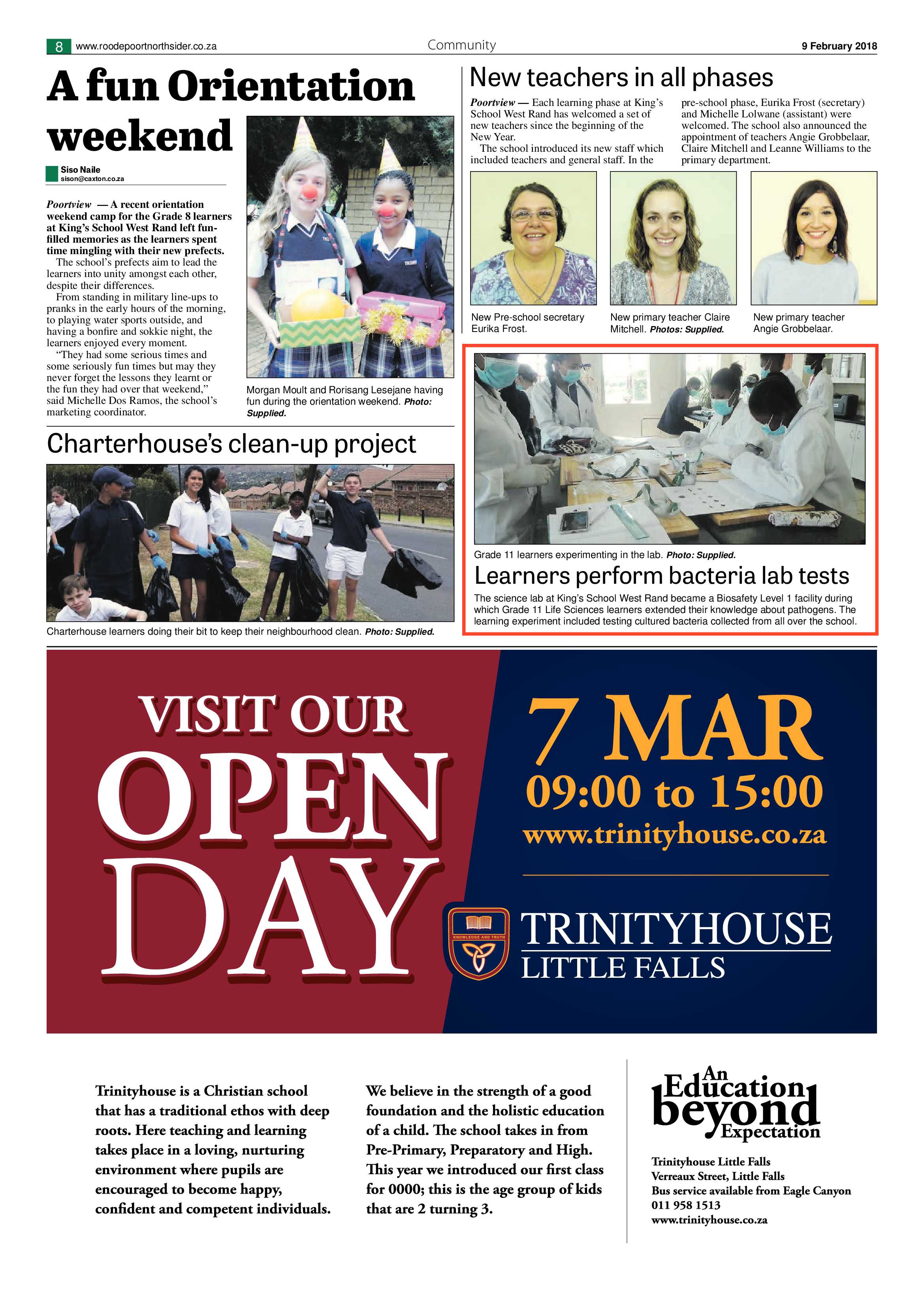 Roodepoort Northsider 9 February 2018 page 8