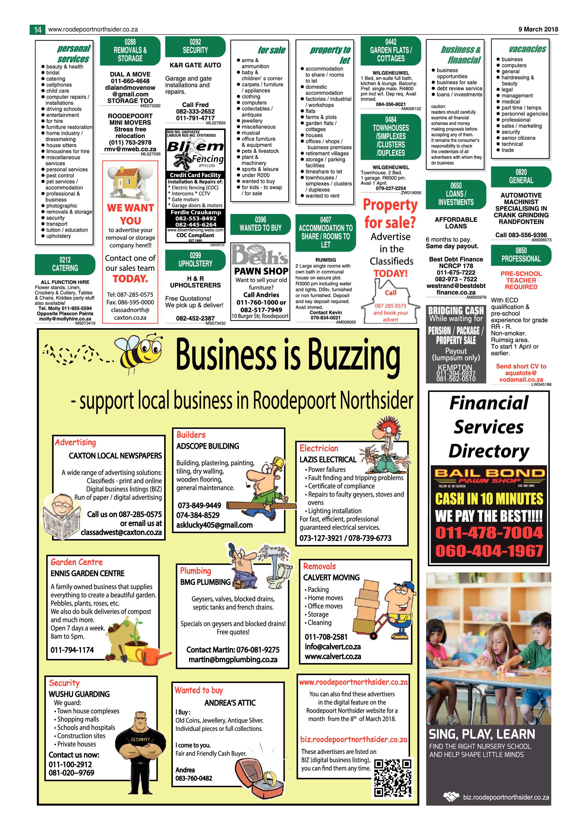 Roodepoort Northsider 9 March 2018 page 14