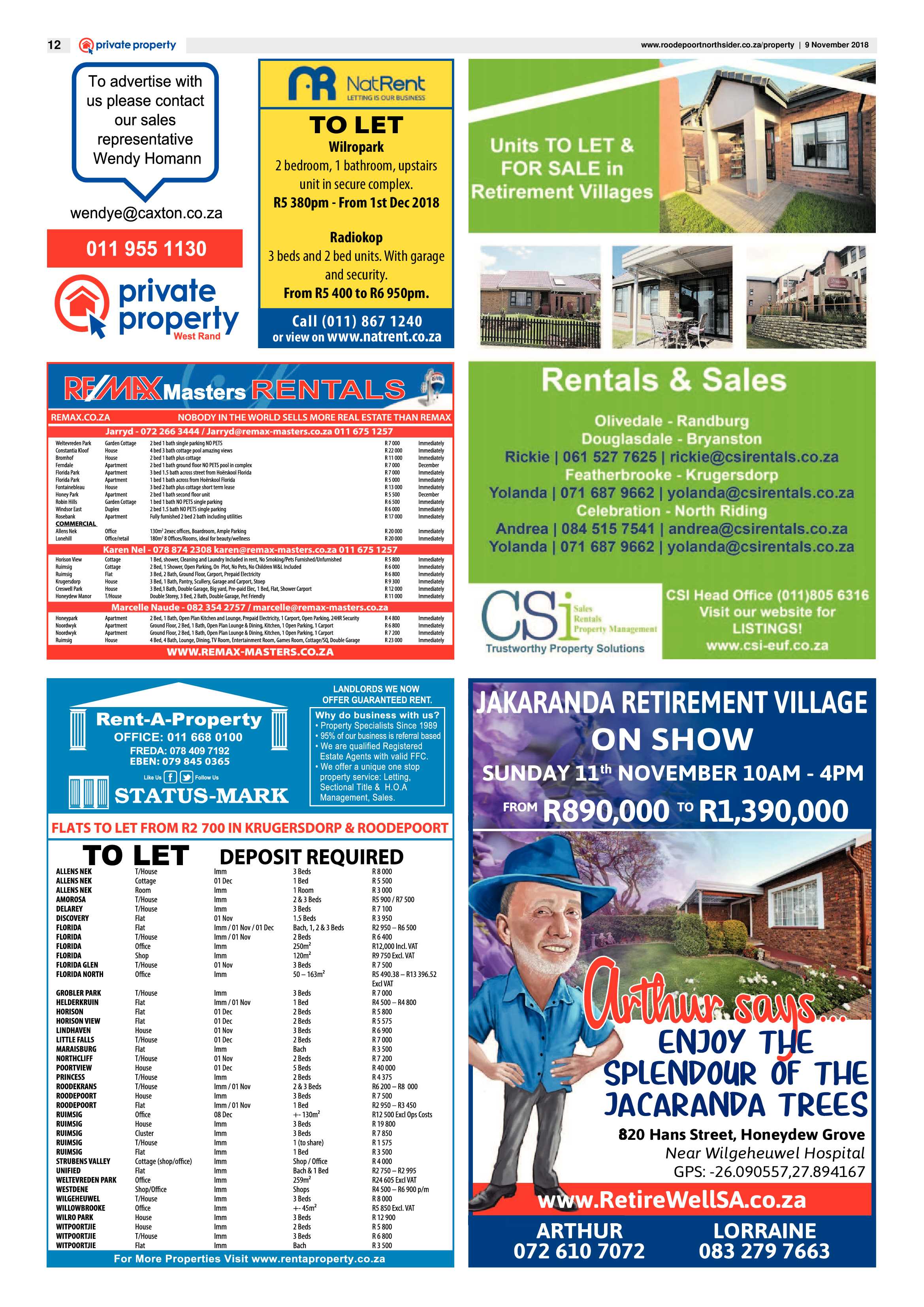 Roodepoort Northsider 9 November 2018 page 12