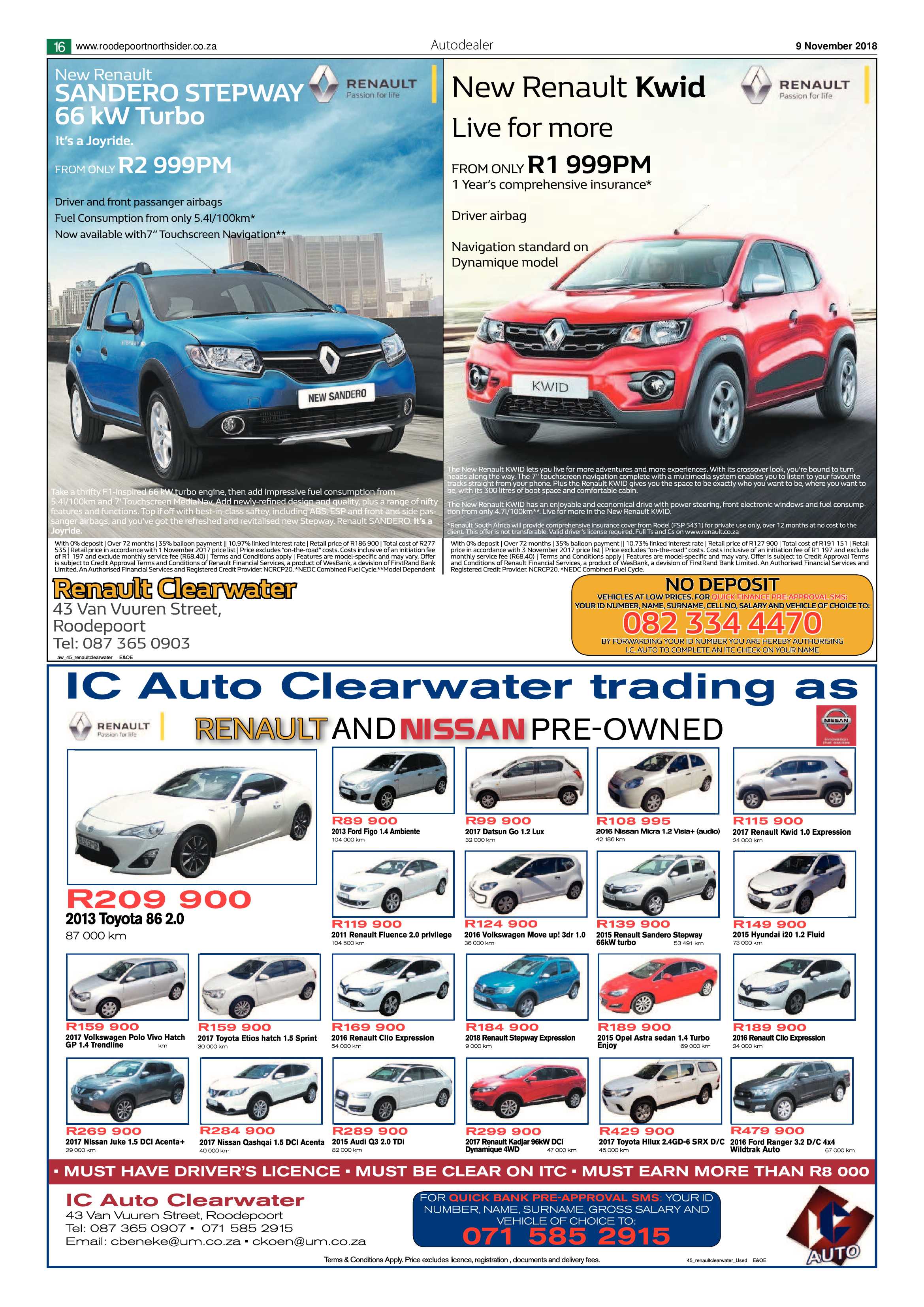 Roodepoort Northsider 9 November 2018 page 16