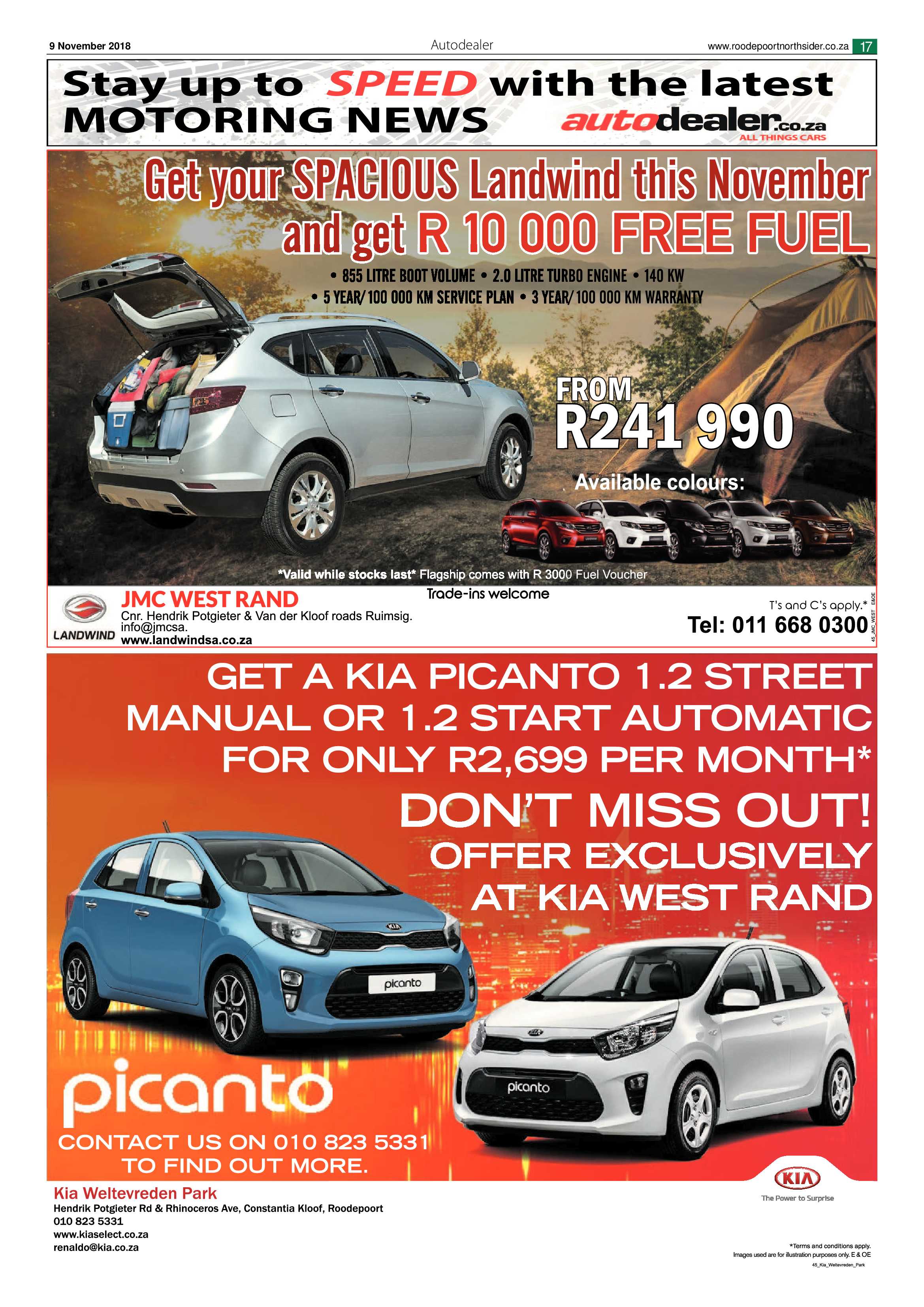 Roodepoort Northsider 9 November 2018 page 17