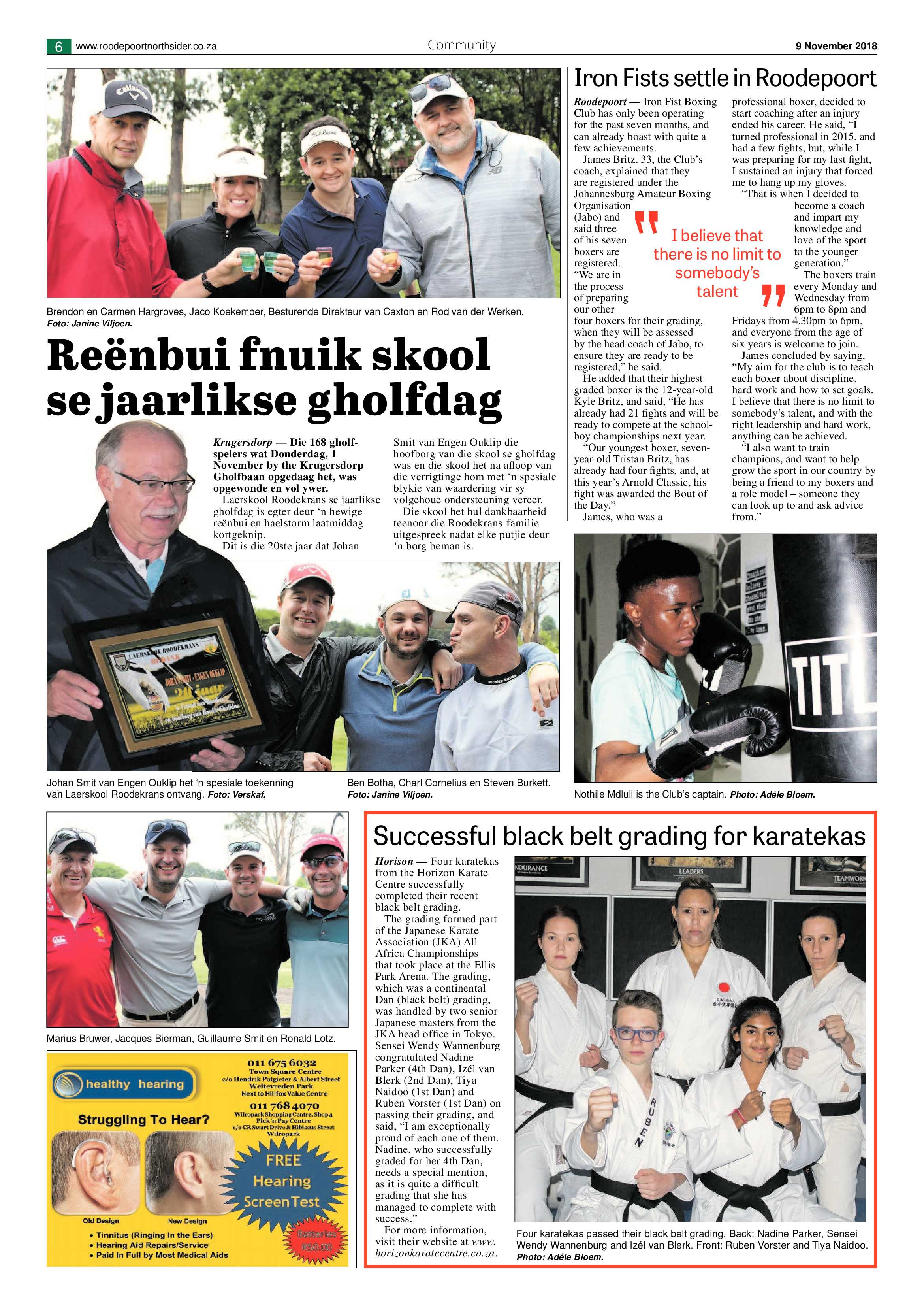 Roodepoort Northsider 9 November 2018 page 6