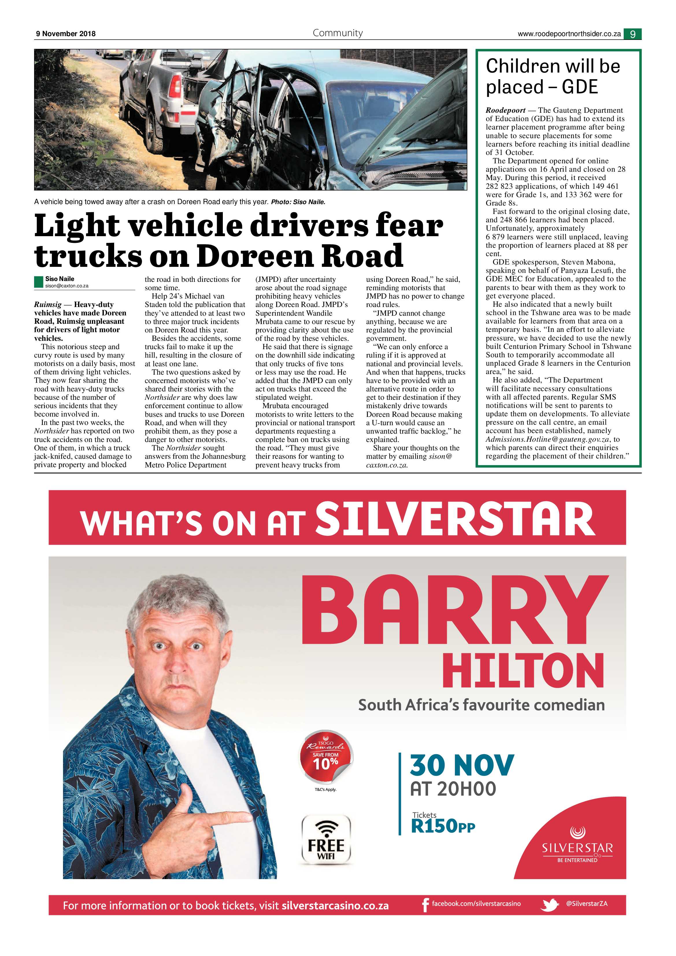 Roodepoort Northsider 9 November 2018 page 9