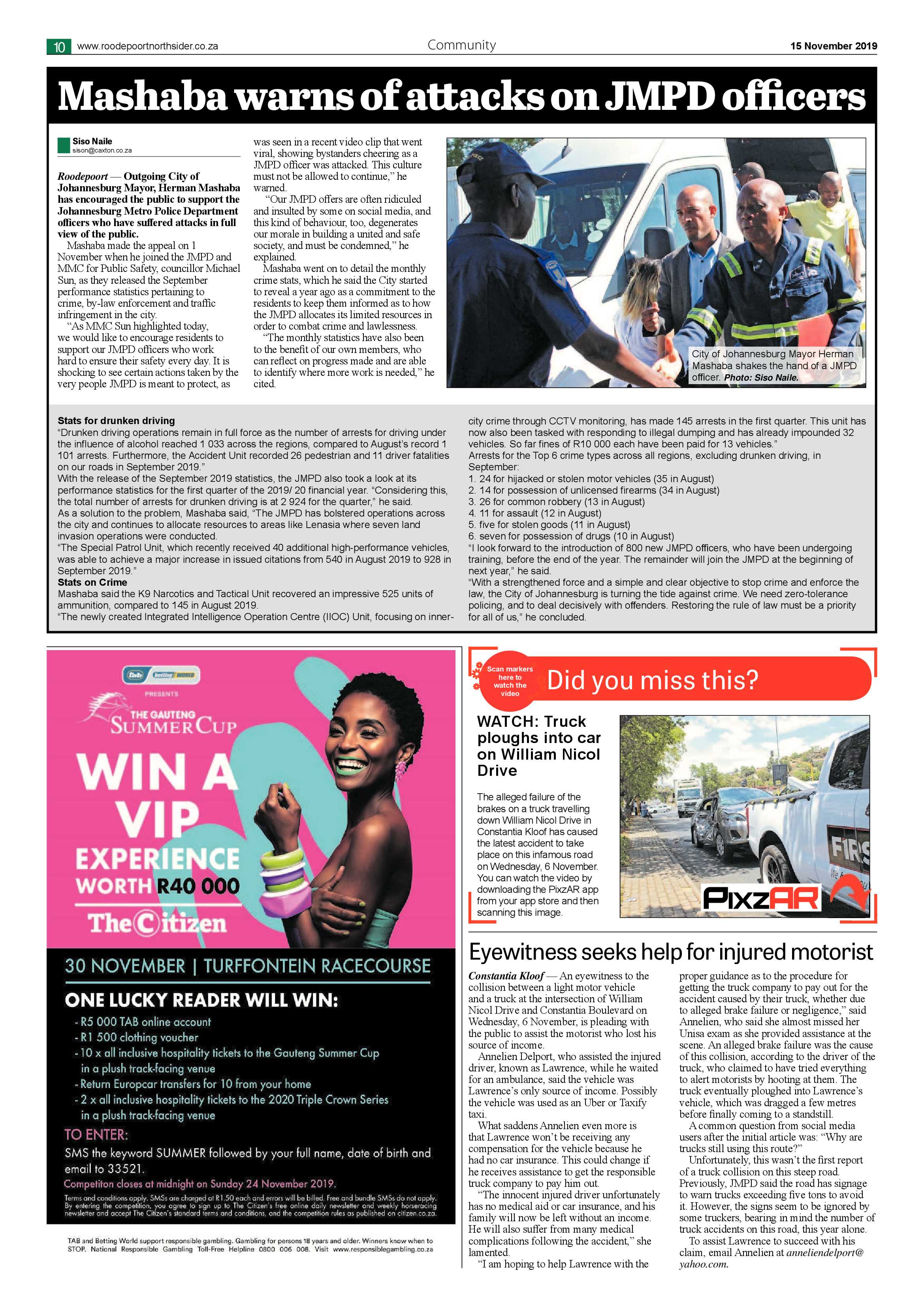 Roodepoort Nortshider 15 November 2019 page 10