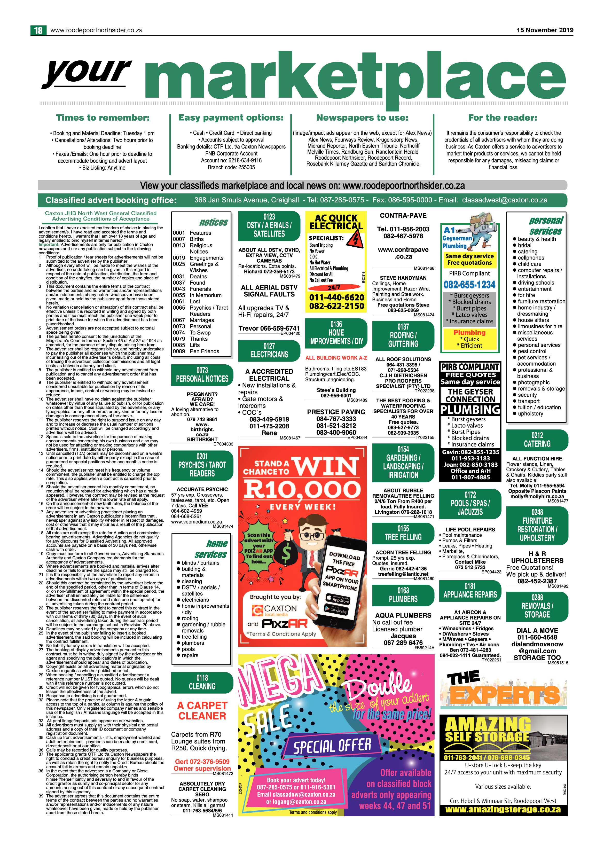 Roodepoort Nortshider 15 November 2019 page 18