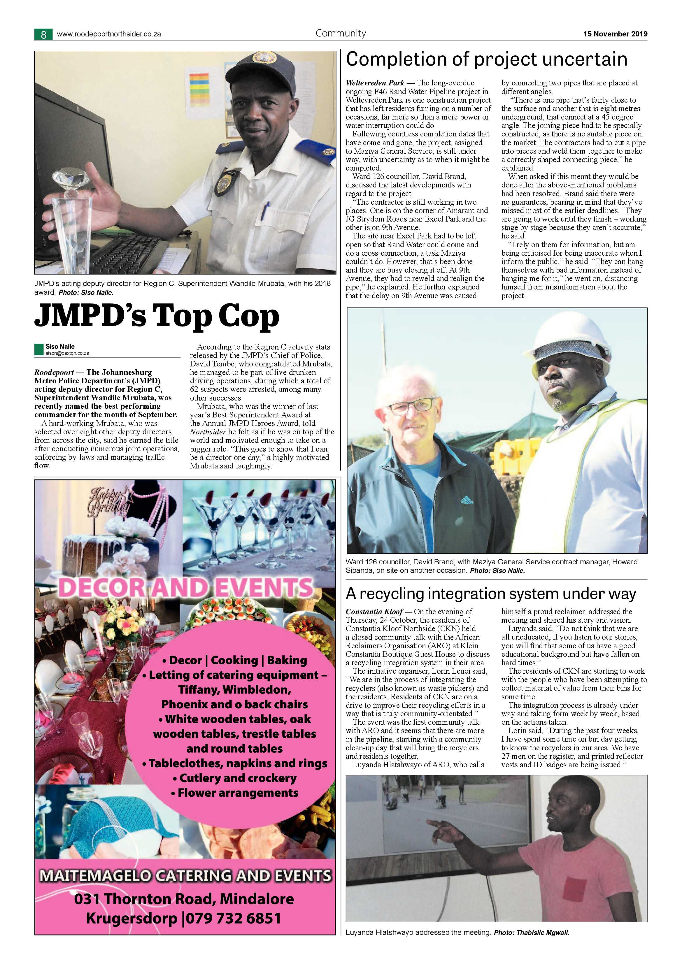 Roodepoort Nortshider 15 November 2019 page 8