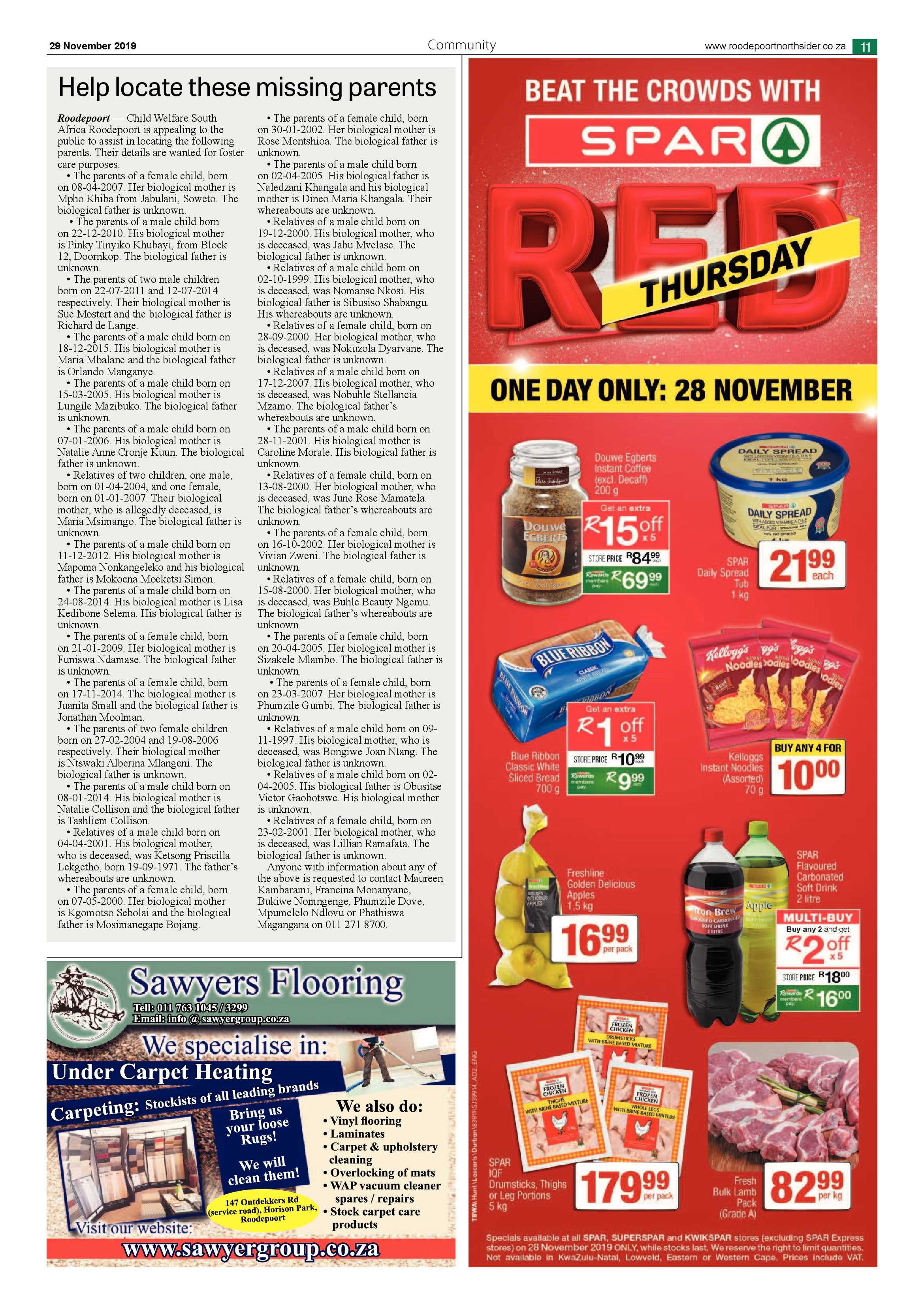 Roodepoort Nortsider 29 November 2019 page 11