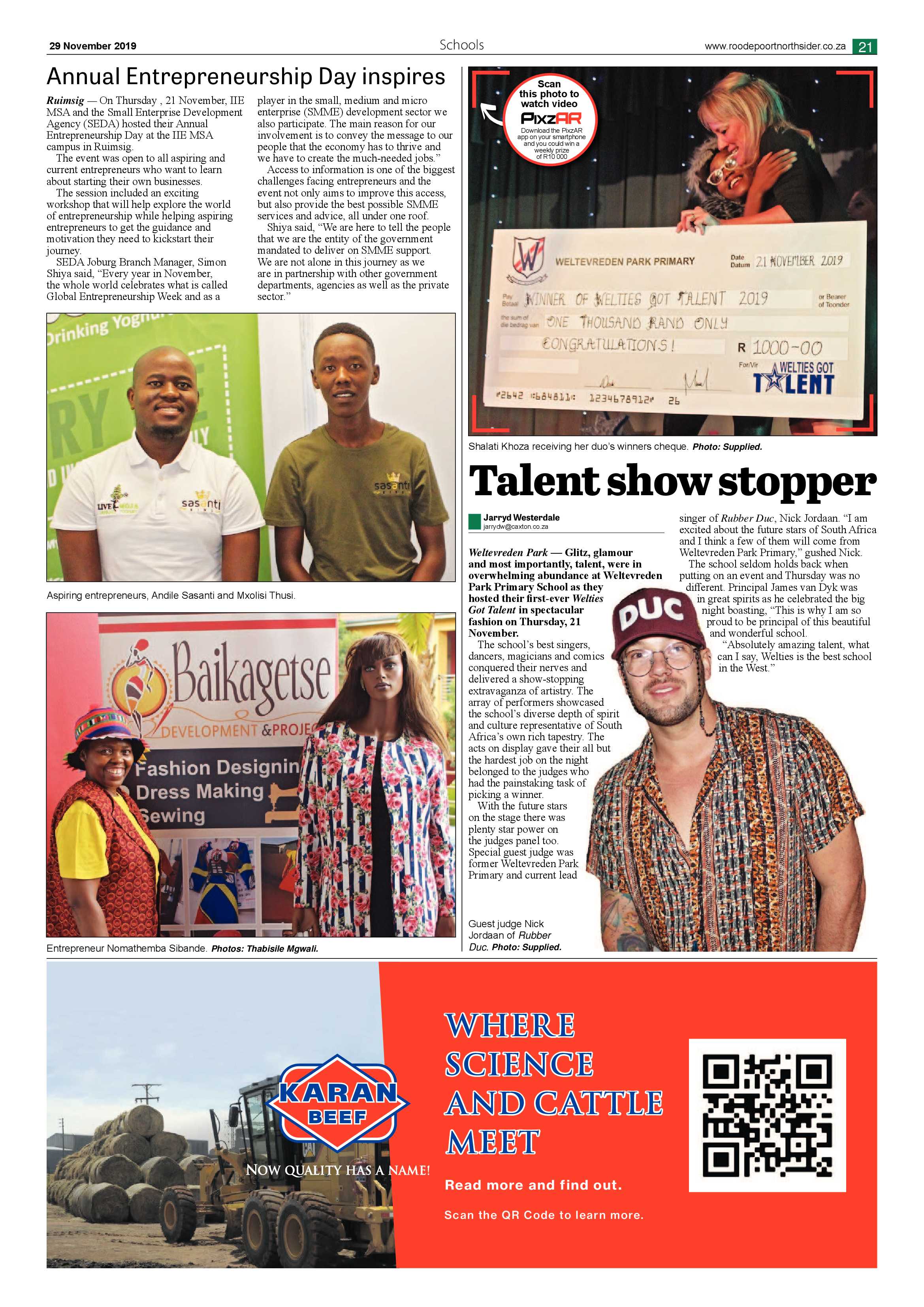 Roodepoort Nortsider 29 November 2019 page 21