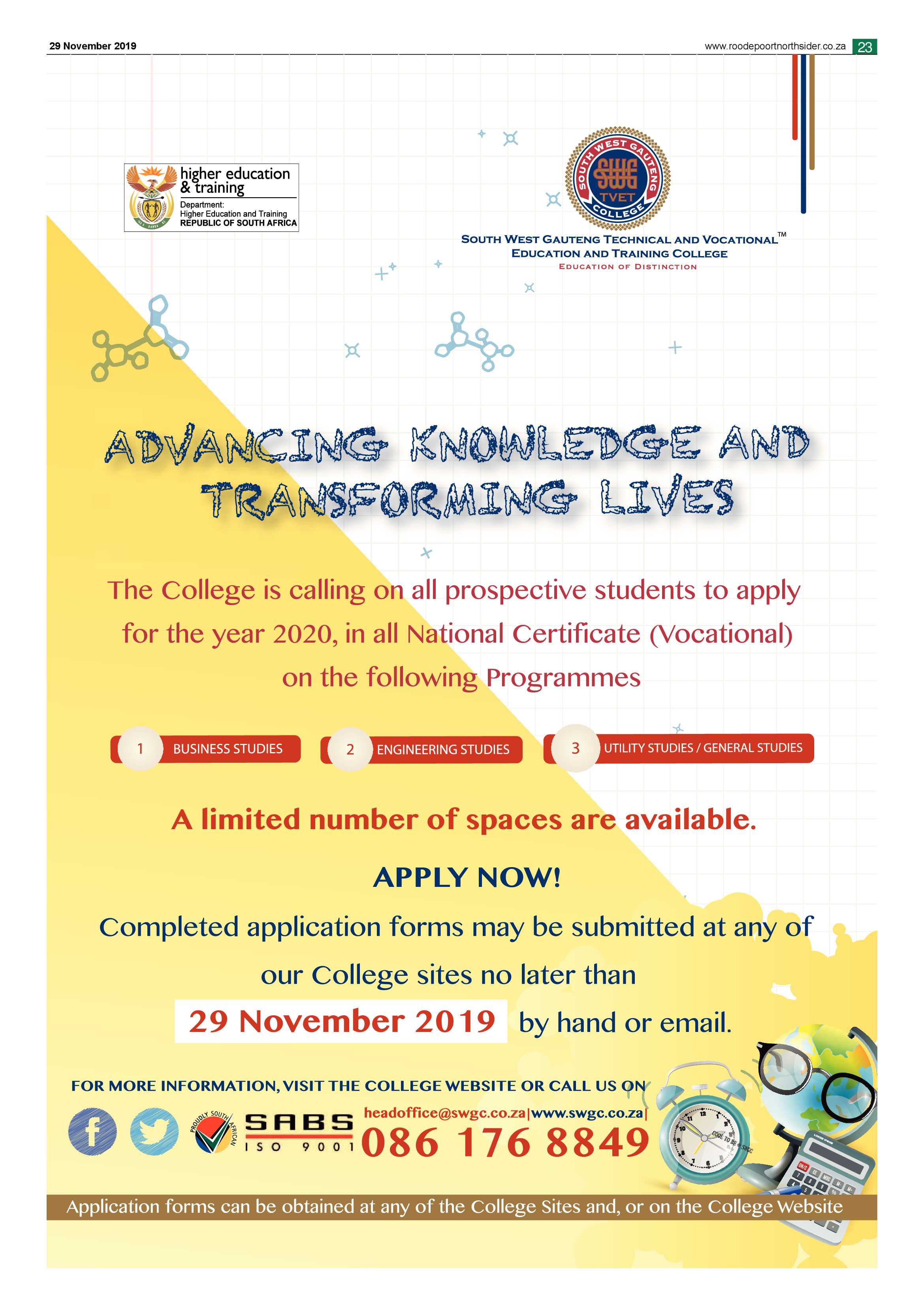 Roodepoort Nortsider 29 November 2019 page 23