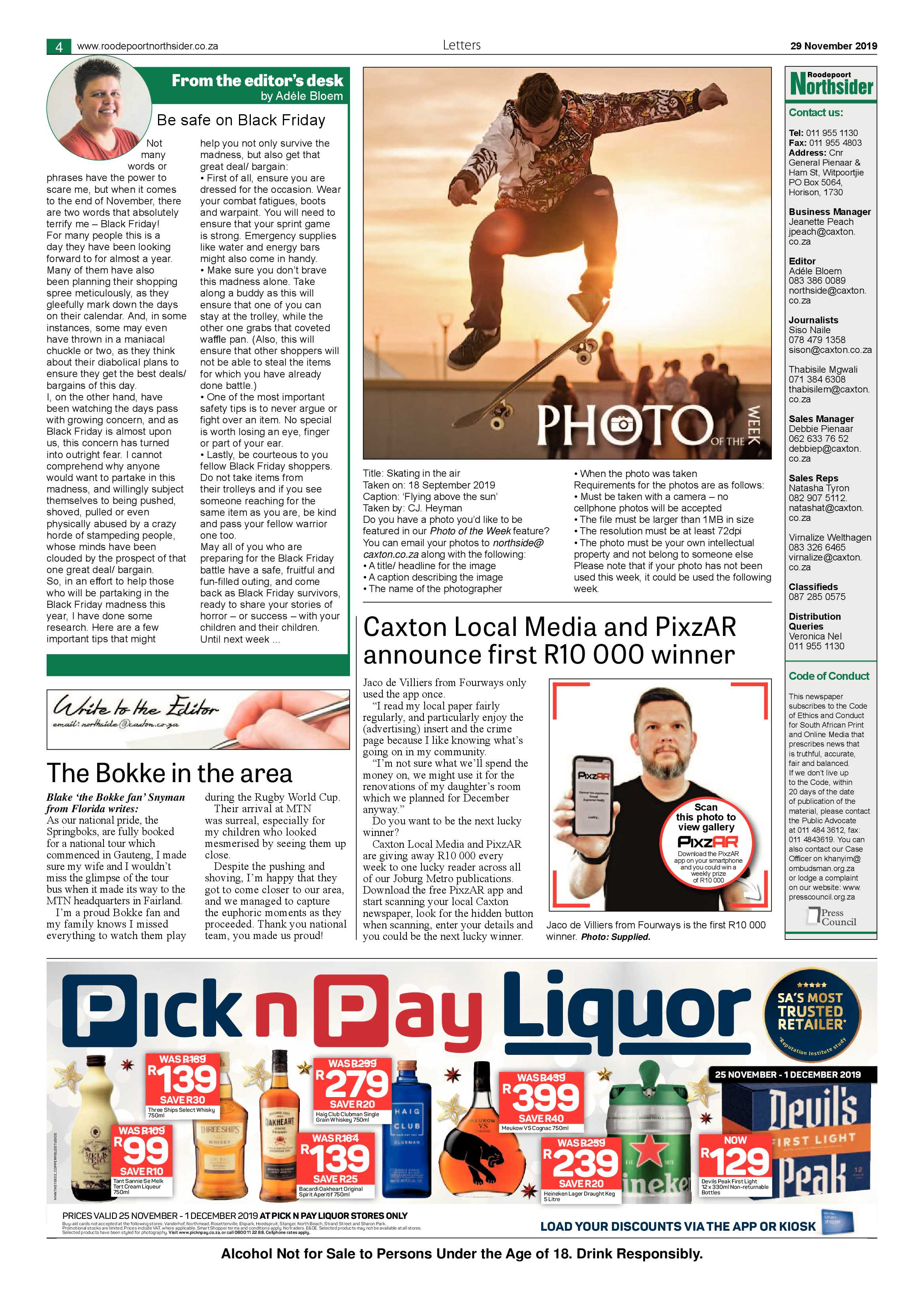 Roodepoort Nortsider 29 November 2019 page 4