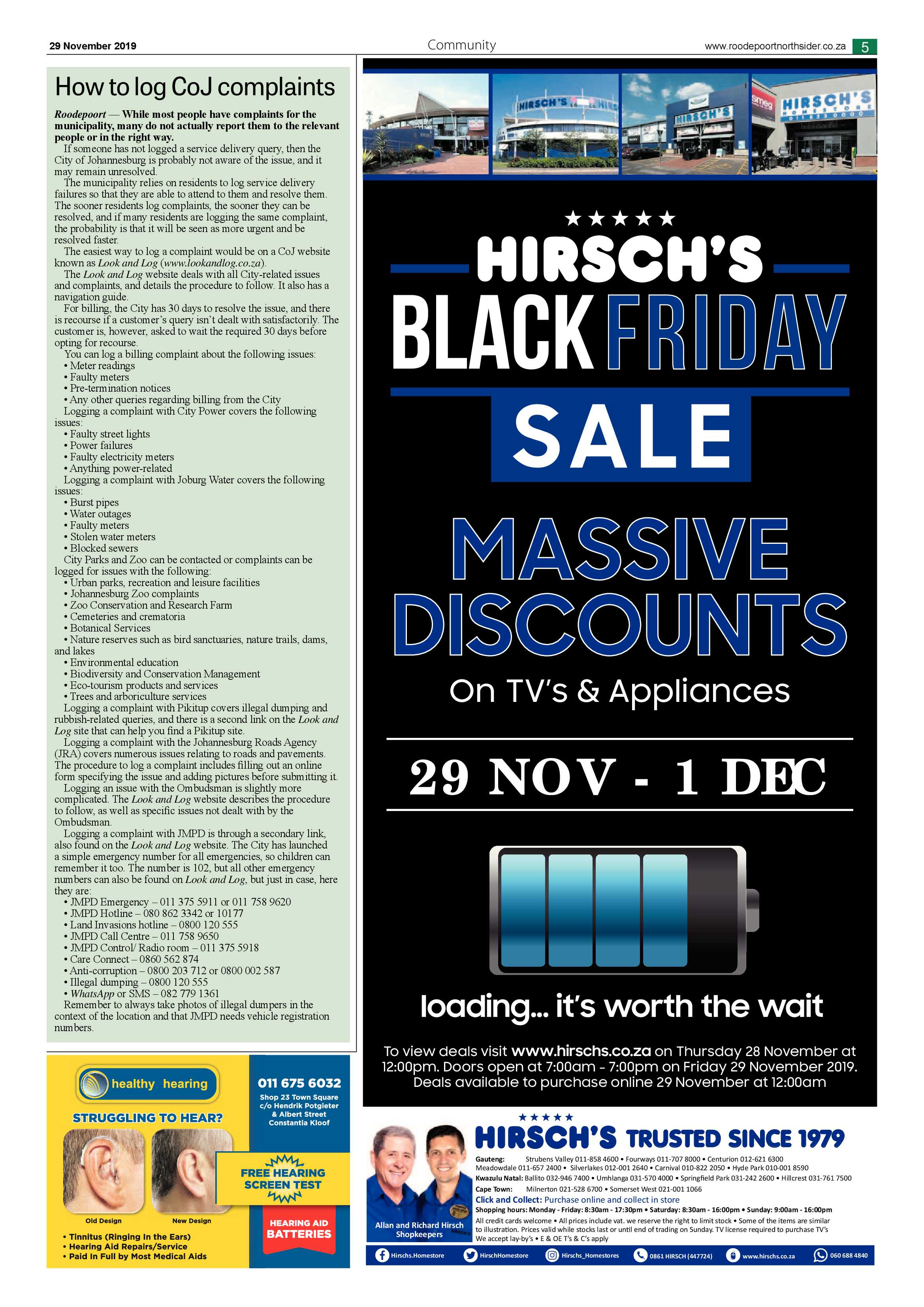 Roodepoort Nortsider 29 November 2019 page 5