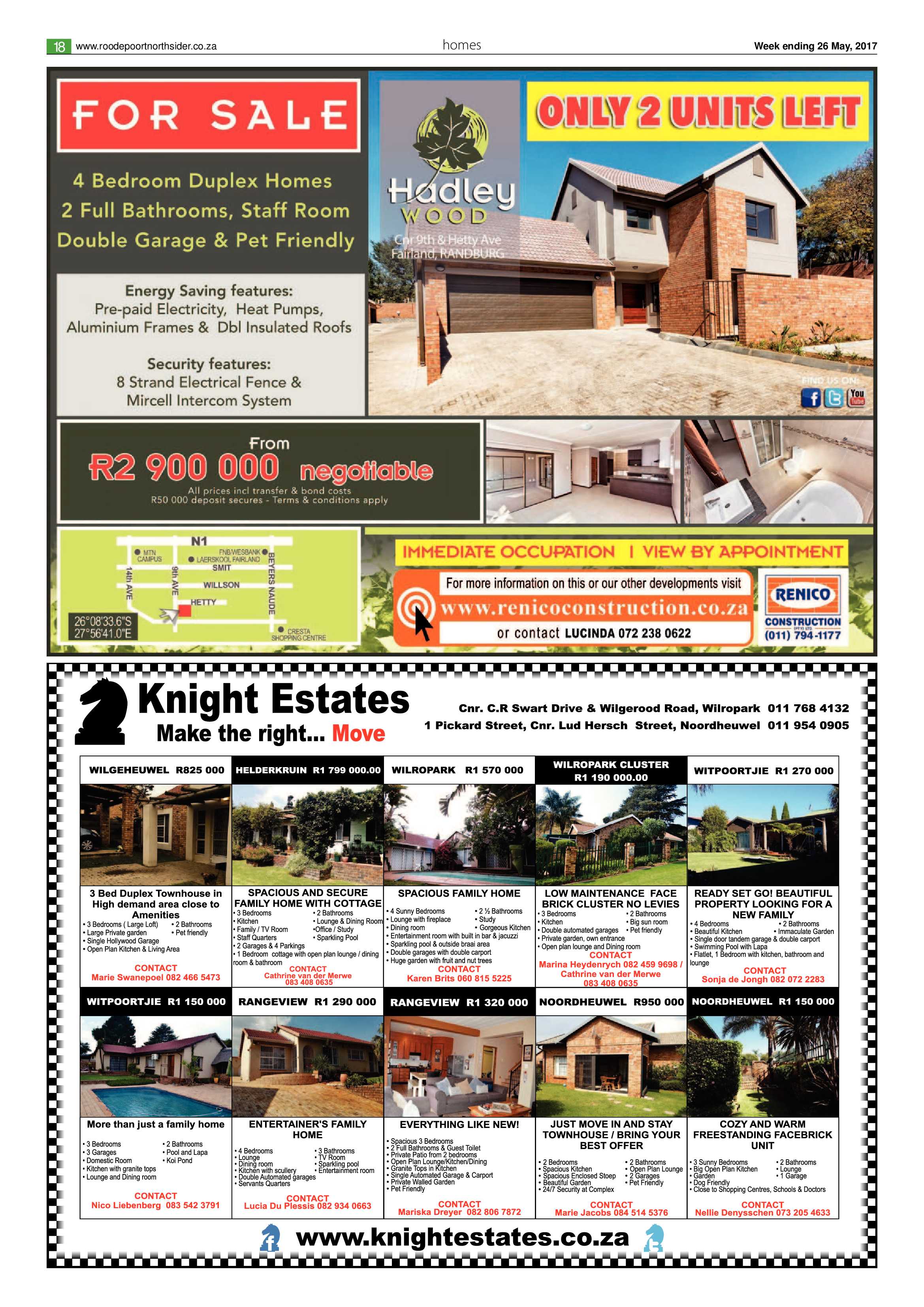 Roodepoort Northsider 26 May 2017 page 18