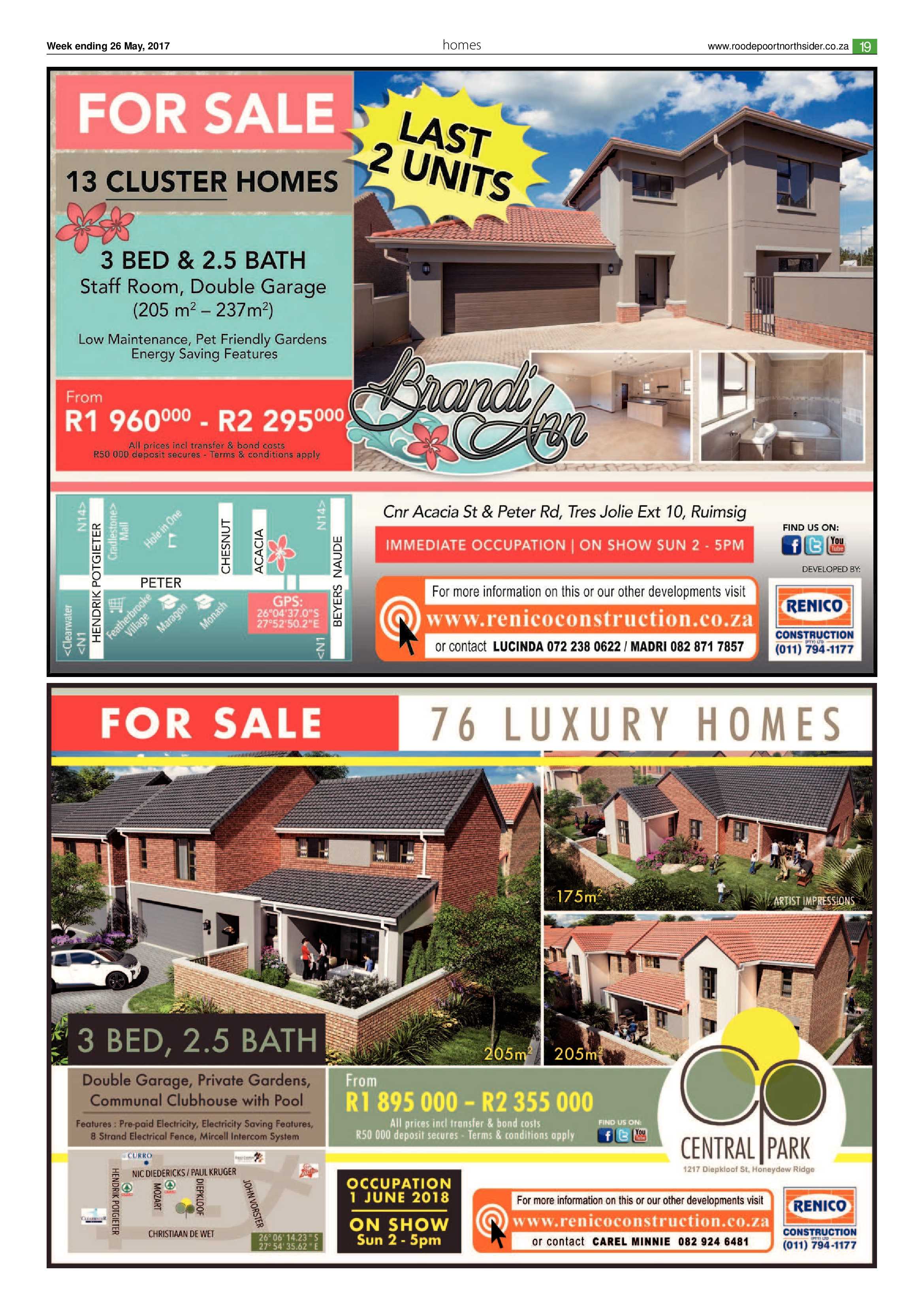 Roodepoort Northsider 26 May 2017 page 19