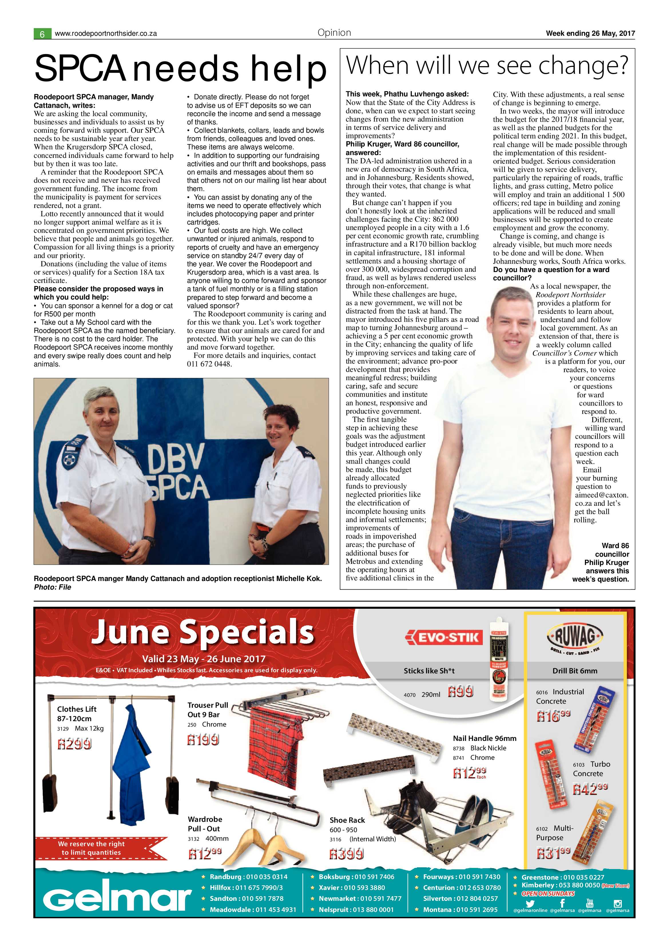 Roodepoort Northsider 26 May 2017 page 6